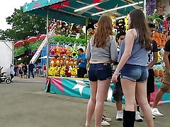 Big-titted Teen At Fairgrounds