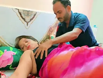 Witness Tmim & Hmanish in super-hot Indian homemade fucky-fucky with Bhabhi Orgy!