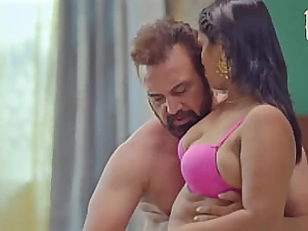 Mohini, the Indian housewife, gets plowed doggy style by son's professor in homemade movie