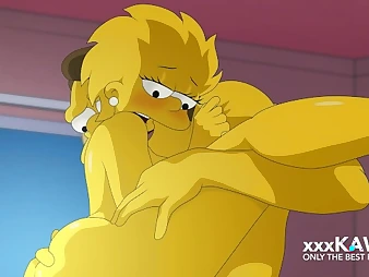 Lisa and will not hear of knowledge fulfill their Simpson focus by getting dicked fro by a big meatpipe
