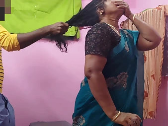 Step-mommy with lengthy hair joins to overhead along to Indian step-sonny's homemade lovemaking soiree