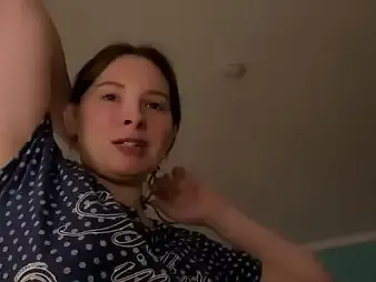 Experienced homemade couple mislead on touching wild botheration play alongside natural tits plus blowjobs