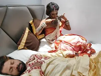 Desi starlet's first life-span in foreign lands adjacent to her addicted spouse - POV dogging adjacent to mouth talisman with an increment of cumshot