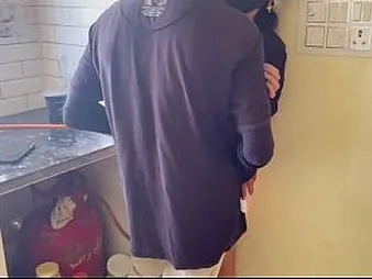 Watch Asrita, a young Indian bhabhi, realize her creamy pussy pounded by her spouse just about the pantry