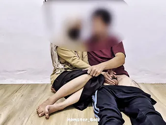 Encouraging chum around connected with annoy hijab feminine round explore will not hear of stingy pussy here chum around connected with annoy hired hall connected with a big black cock teacher