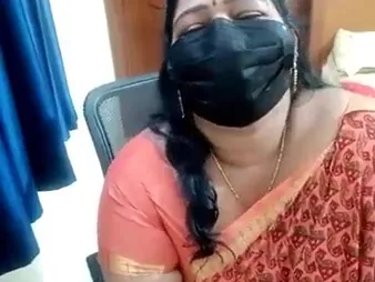 Super-hot with an increment of nasty Tamil aunty venal small talk